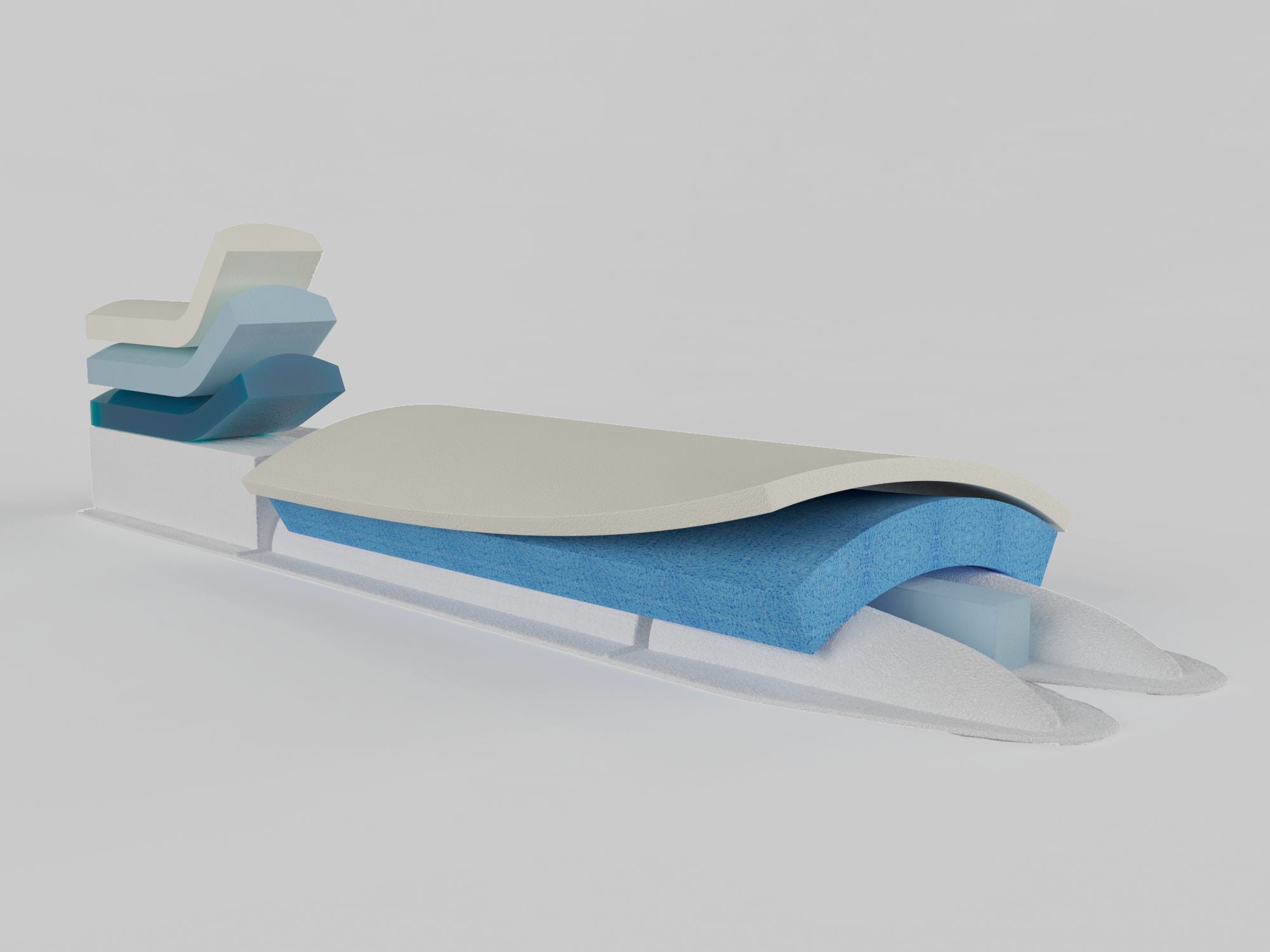 The DaVinci Orthopedic Pillow® for Neck, Back & Shoulder Pain